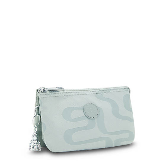 Kipling Creativity Large Printed Pouch Tassen Turquoise | België 1118BE